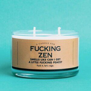 A Candle For Fucking Zen | Funny Candle